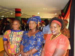 Guests at the independence celebrations
